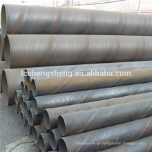 Espiral tubo de acero soldado 2015 precio de fábrica